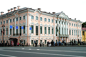 The Stroganov Palace, St. Petersburg, Russia