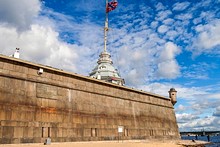 Naryshkin Bastion at St. Petersburg's Peter and Paul Fortress