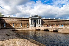 Nevsky Curtain Wall at St. Petersburg's Peter and Paul Fortress