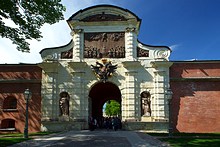 Petrovskiy Curtain Wall and Gate at St. Petersburg's Peter and Paul Fortress