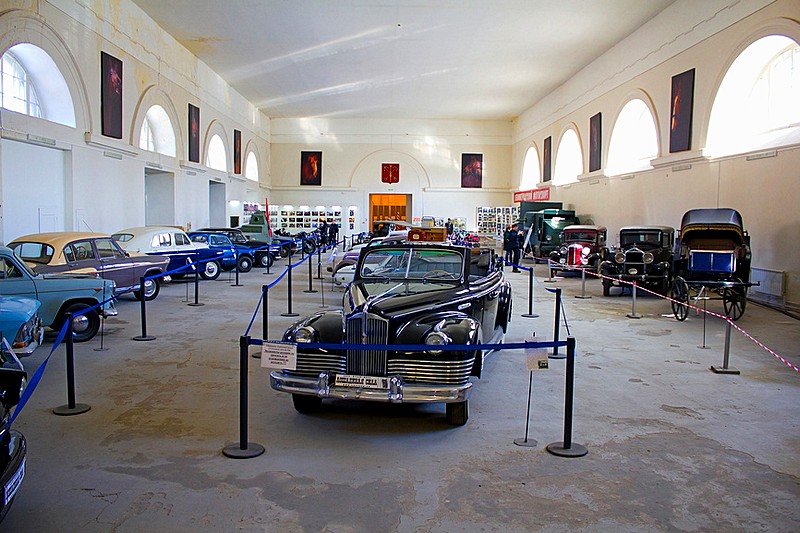Zelenogorsk Museum of Retro Cars near St Petersburg, Russia