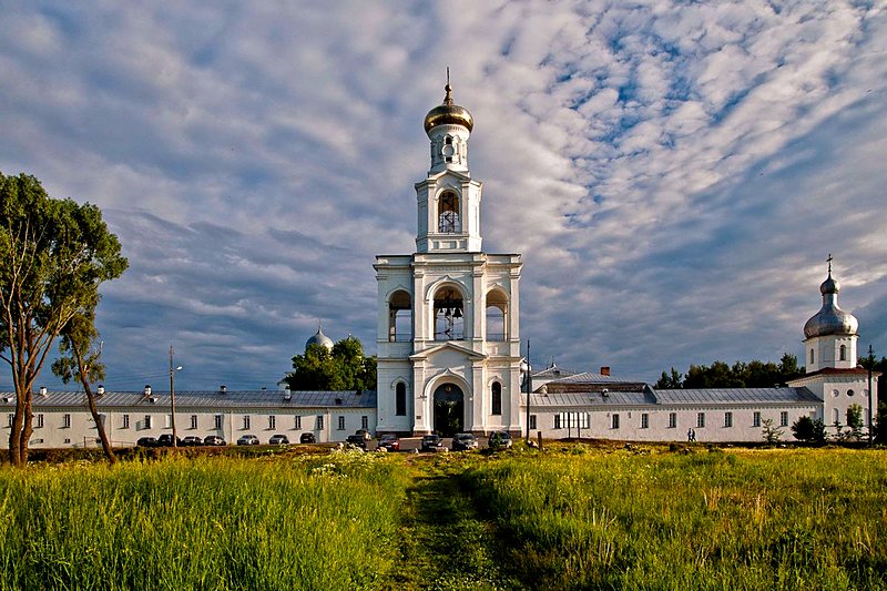 St. George's Monastery in Novgorod, Russia