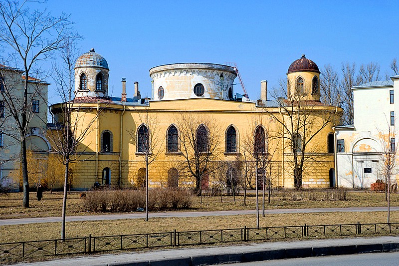 Chesma Palace - once a travelling palace of Catherine the Great in Saint-Petersburg, Russia