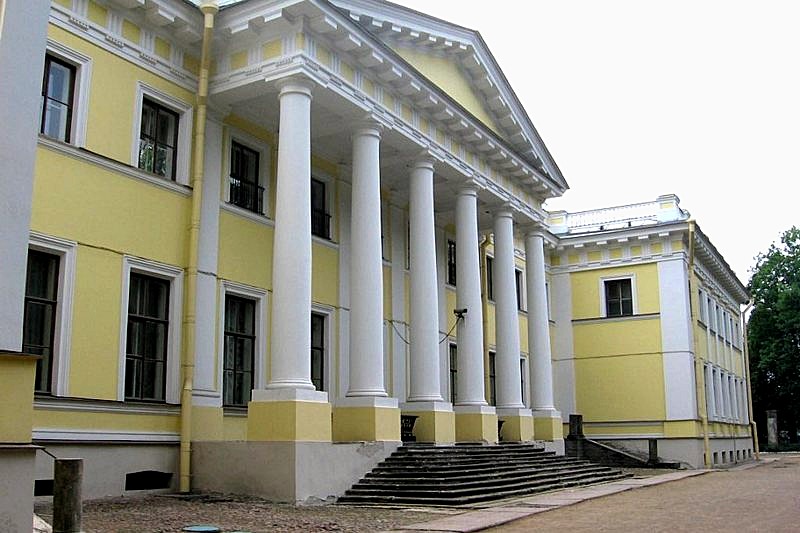 Kamennoostrovsky Palace on Kamenniy Island in St Petersburg, Russia