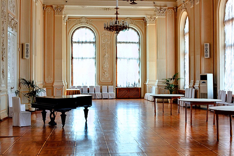 One of the State Rooms at Nikolaevskiy Palace in St Petersburg, Russia