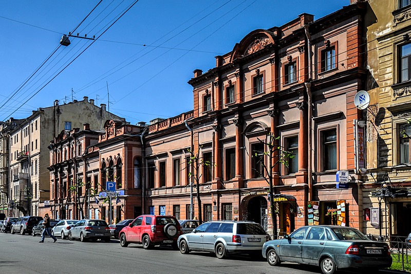 Palace of Grand Duchess Olga Alexandrovna on Ulitsa Chaykovskogo in St Petersburg, Russia