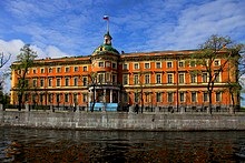 Mikhailovskiy Castle in St. Petersburg, Russia