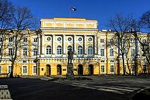 Razumovsky Palace in St. Petersburg, Russia