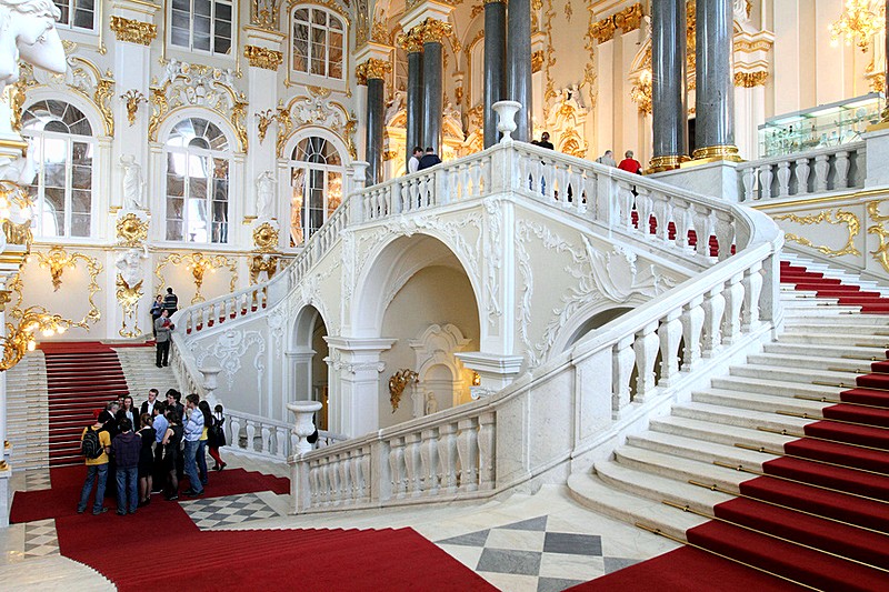 The Winter Palace In St Petersburg