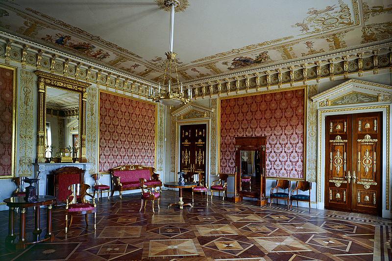 State Rooms of Yelagin Palace in Saint Petersburg, Russia