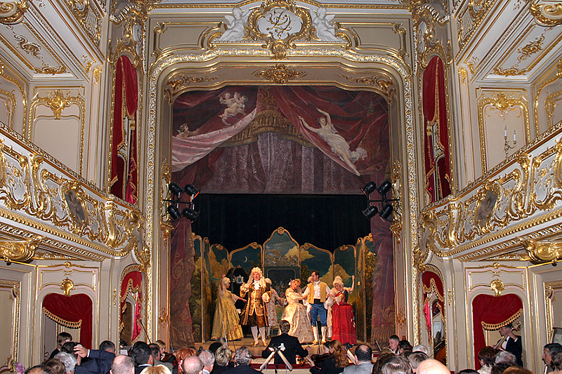 Theater at the Yusupov Palace in St Petersburg, Russia