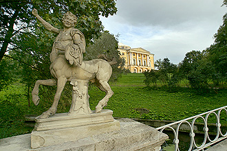 Visiting Pavlovsk, St. Petersburg, Russia