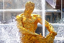 The Fountains of Peterhof, St. Petersburg, Russia