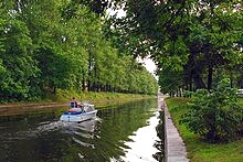 Karpovka River, St. Petersburg, Russia