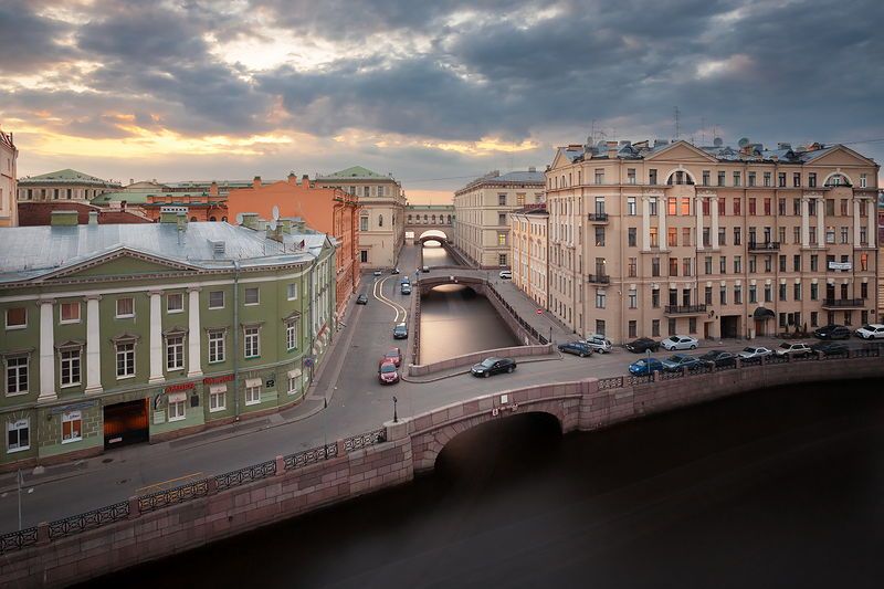 Zimniaya Kanavka (Winter Channel) in St Petersburg, Russia