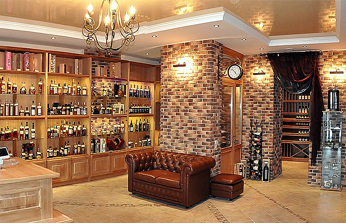 Alta Vina wine merchants in St. Petersburg, Russia