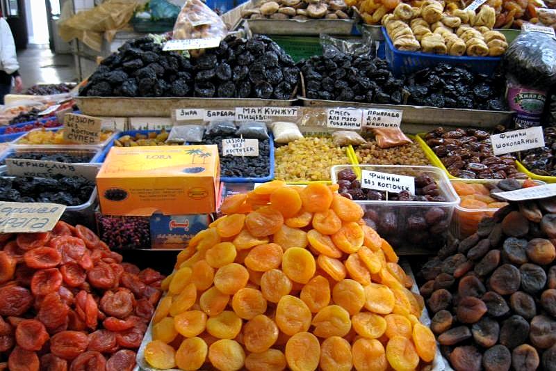 Kuznechny Market in St. Petersburg, Russia