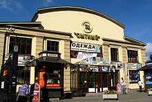 Sytny Market in St. Petersburg, Russia