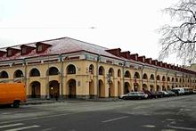 Vasileostrovsky Market in St. Petersburg, Russia