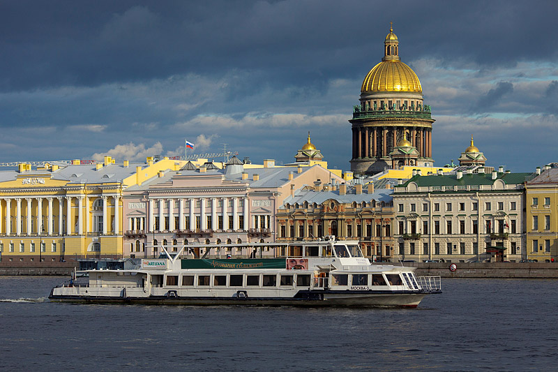 Rivers and canals of St. Petersburg by boat