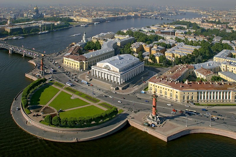 Strelka in Saint Petersburg