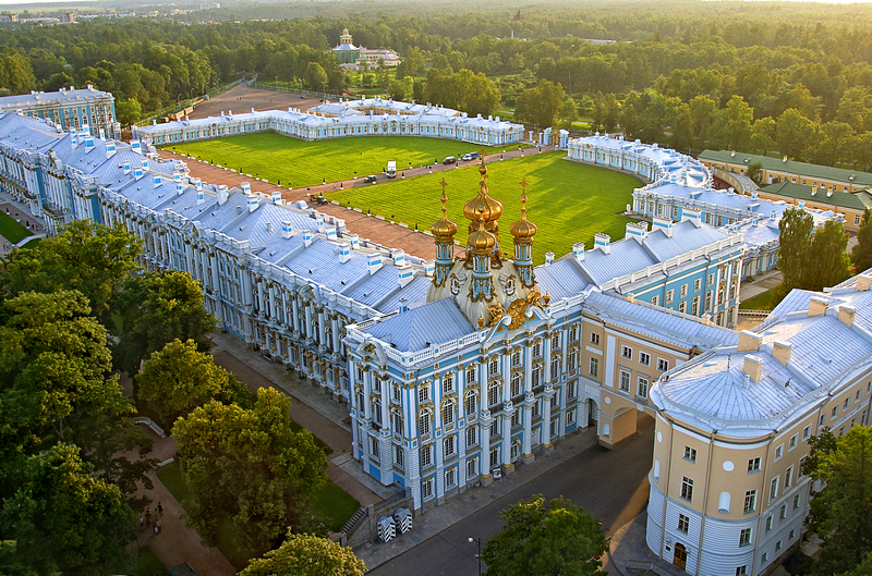 Tsarskoye Selo (Pushkin) در نزدیکی سن پترزبورگ