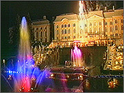 Festival in Peterhof, St. Petersburg