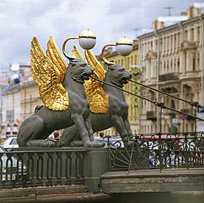The Bank Bridge, St. Petersburg