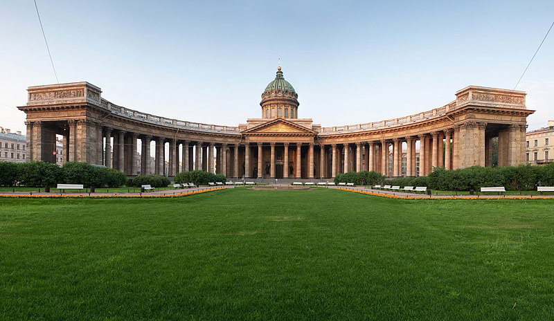 Kazan Cathedral in Saint Petersburg, Russia