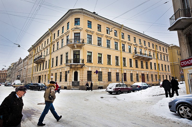 Raskolnikov building in St. Petersburg, Russia