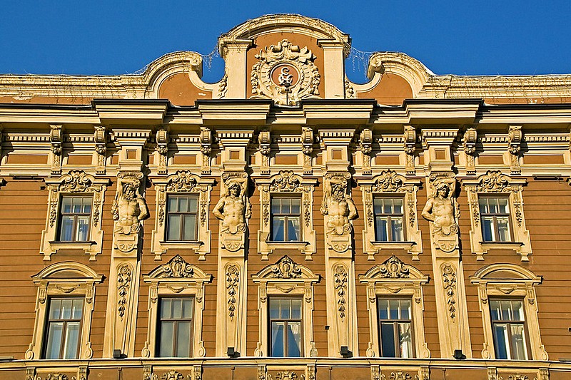 Grand Hotel Europe on Arts Square in Saint-Petersburg, Russia