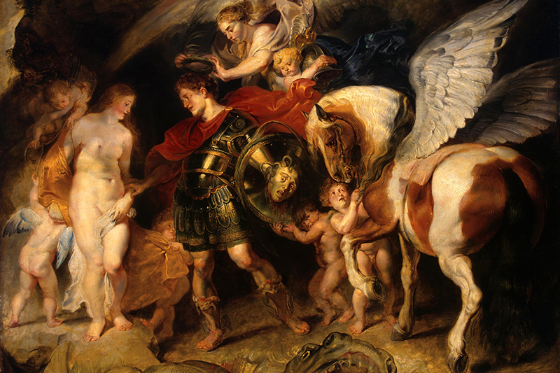 Perseus and Andromeda by Peter Paul Rubens at the Hermitage in St. Petersburg, Russia