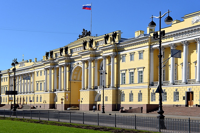 Senate and Synod Ensemble in St. Petersburg, Russia Senate and Synod Ensemble in St. Petersburg, Russia