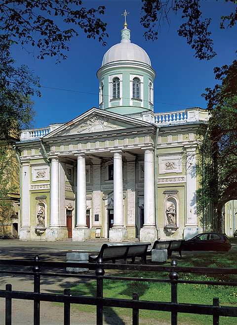 Lutheran Church of St Catherine in Saint-Petersburg, Russia