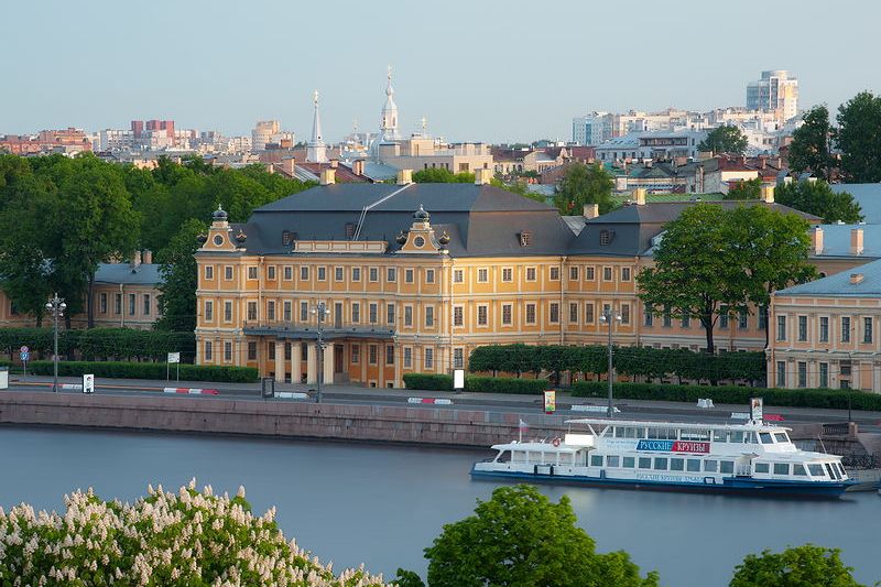 Menshikov Palace on University Embankment in St Petersburg, Russia Menshikov Palace on University Embankment in St Petersburg, Russia